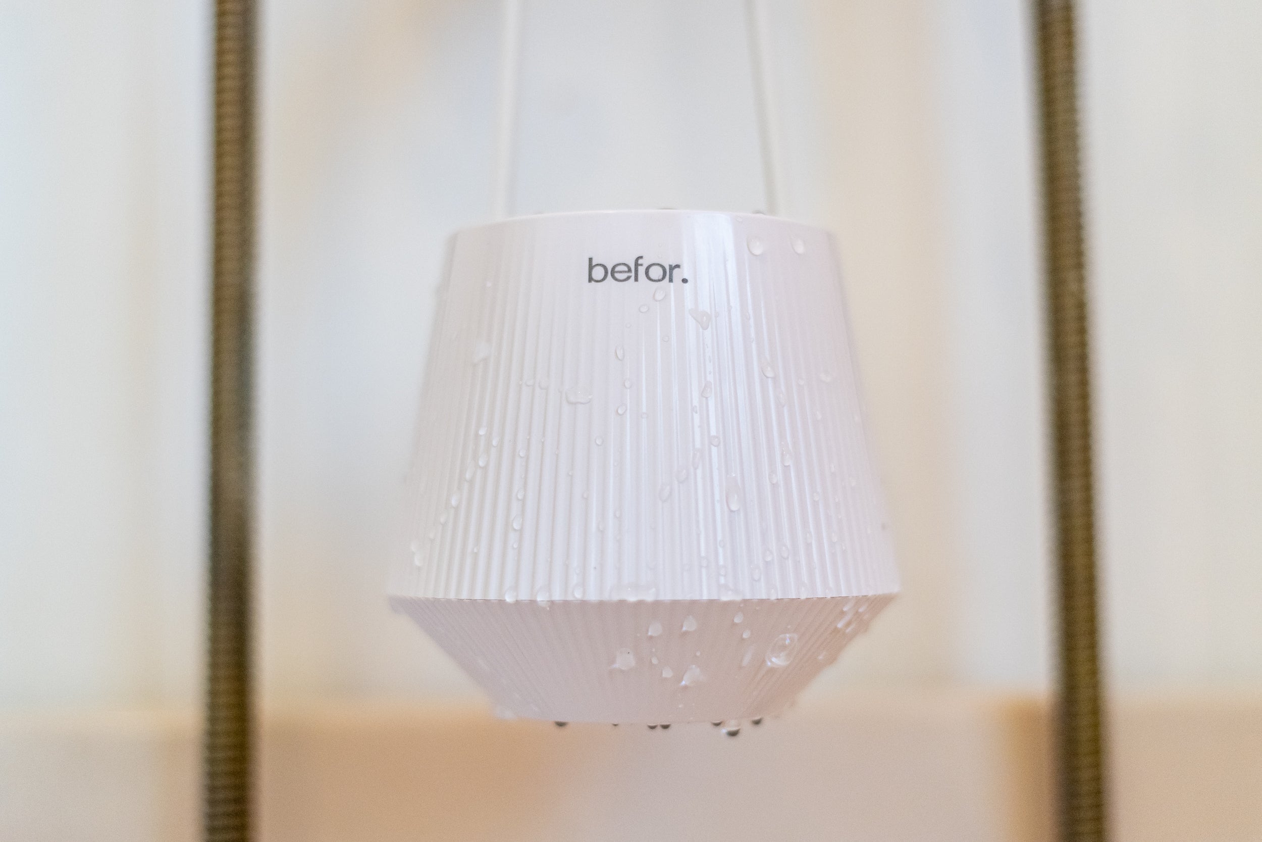 befor. flow. Bath Filter | 15-Stage Chlorine & Hard Water Filter - befor.