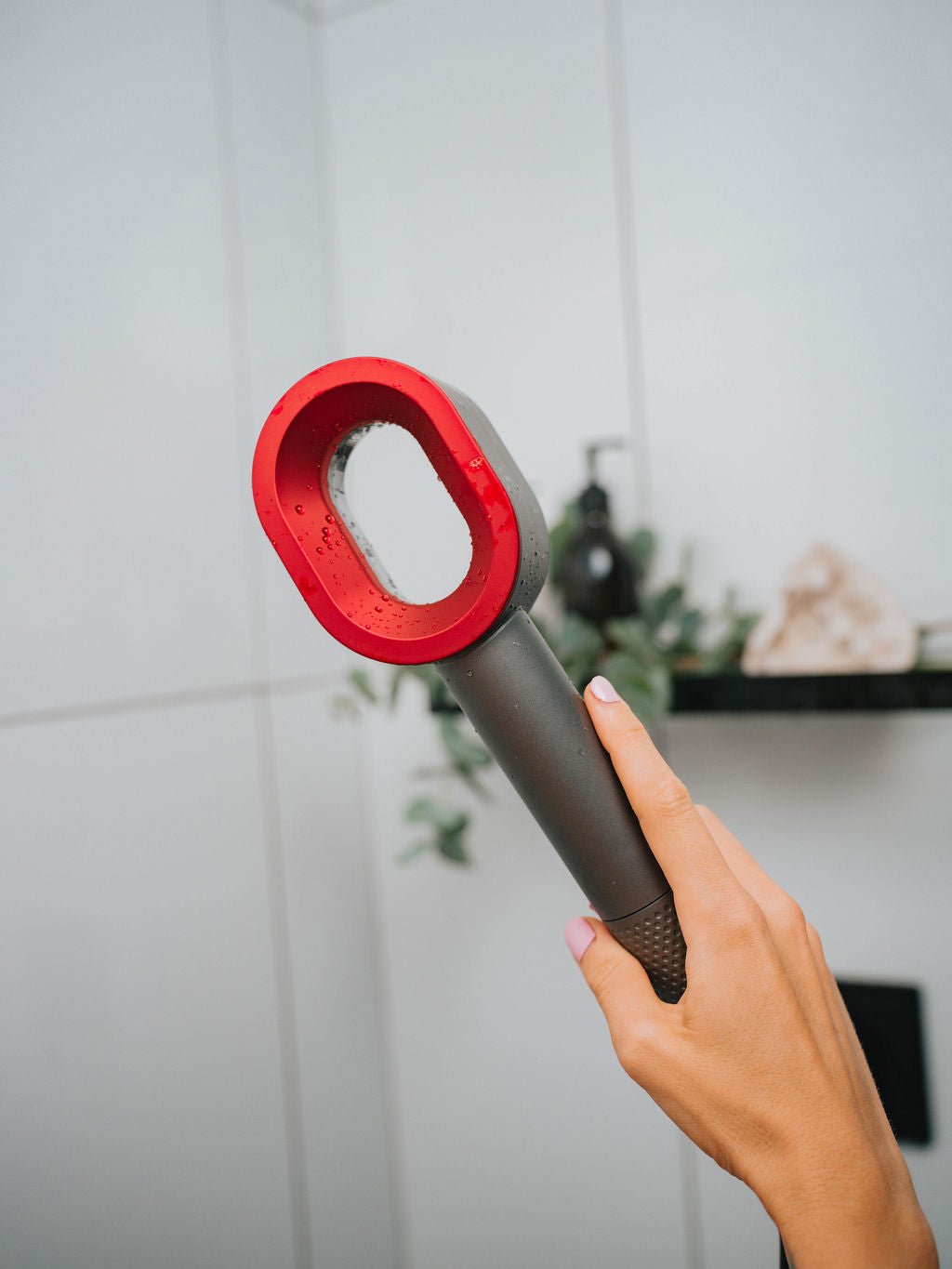 befor. Handheld Filtered Shower Head | 4 Stage Chlorine & Hard Water Filter | Curly Hair & Kids - befor.