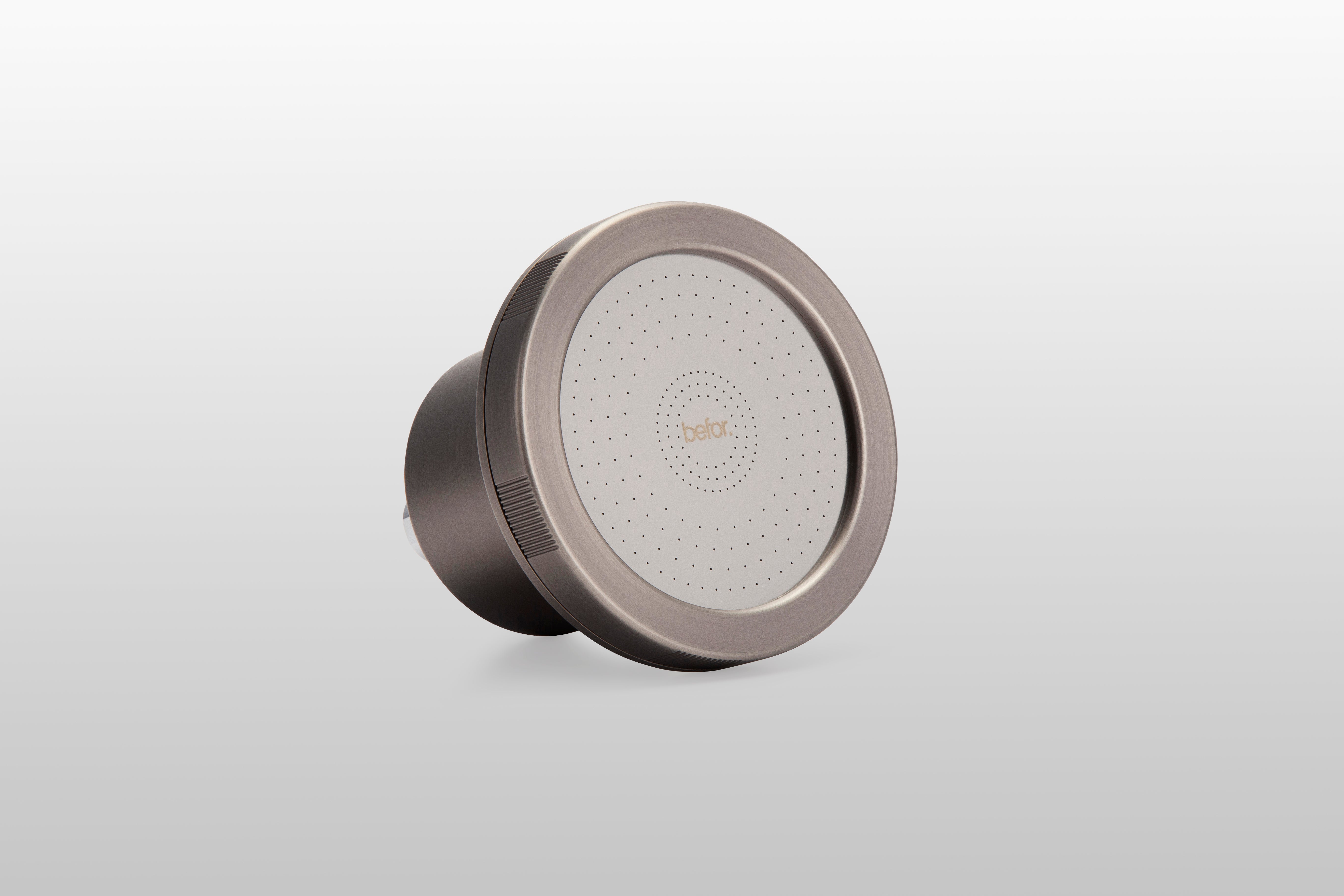 befor filtered showerhead fixd