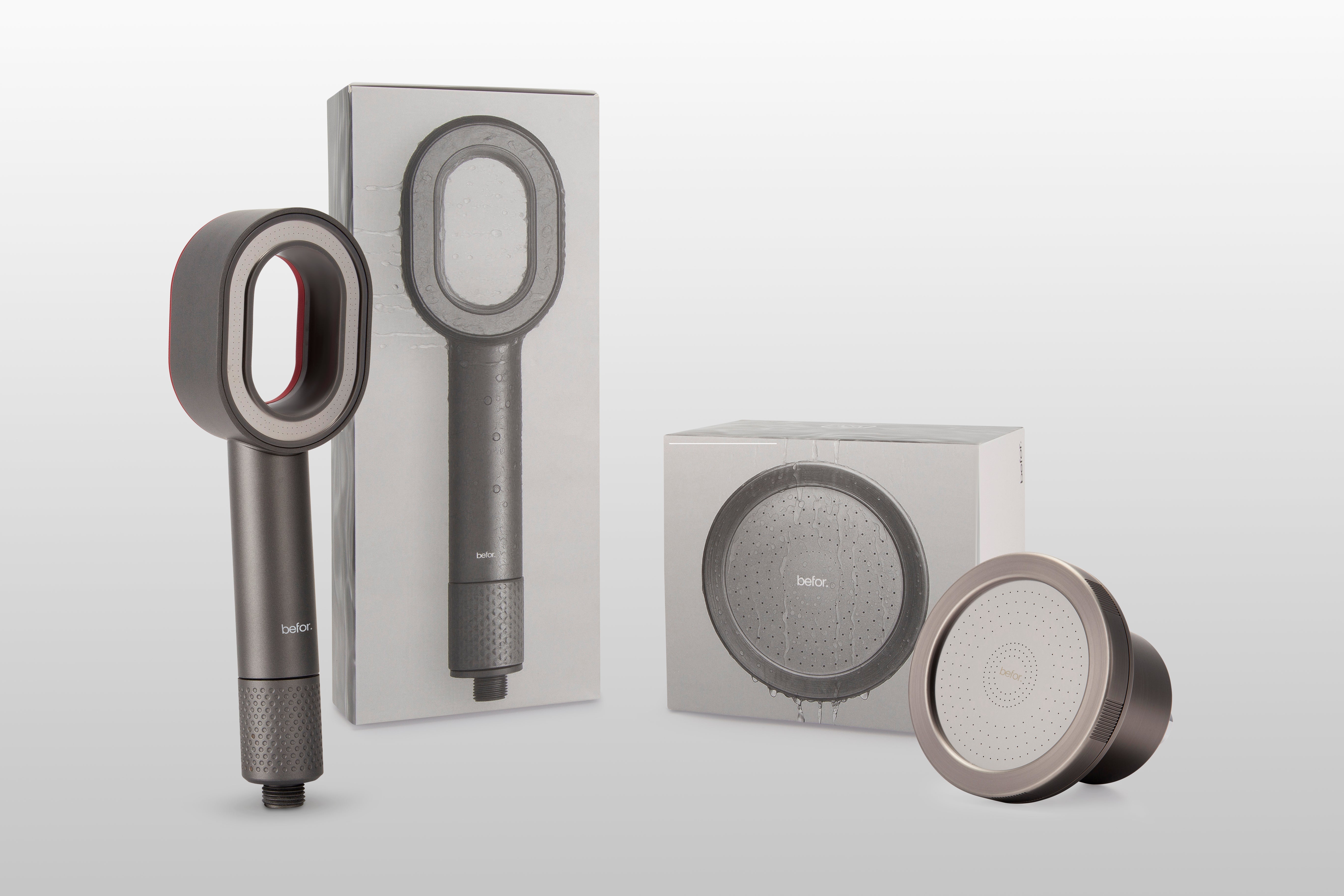 family. filtered showerhead - befor.