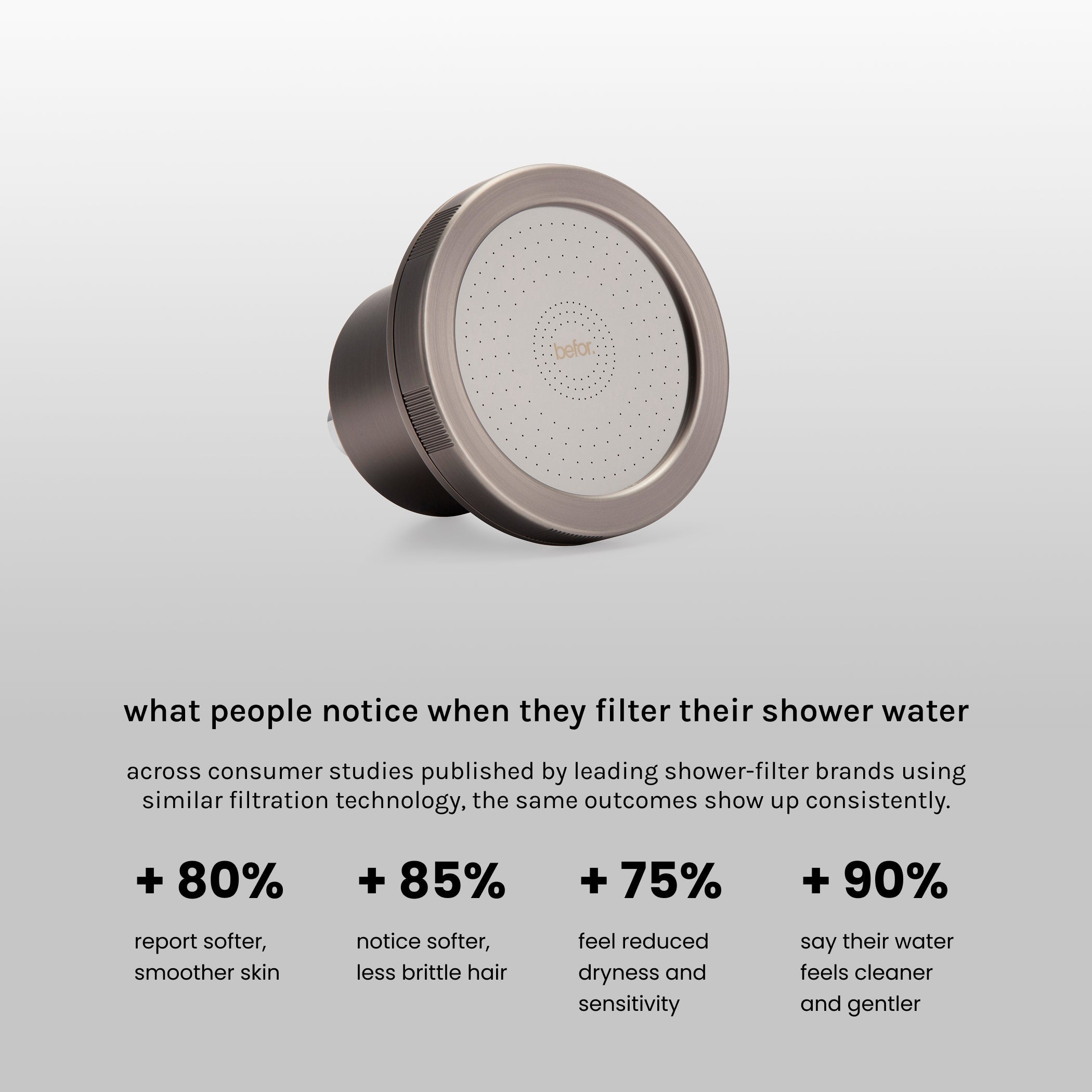 fixd. filtered showerhead - befor.